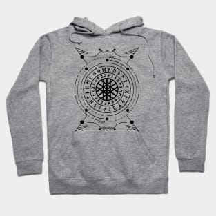 Web of Wyrd | Norse Pagan Symbol Hoodie